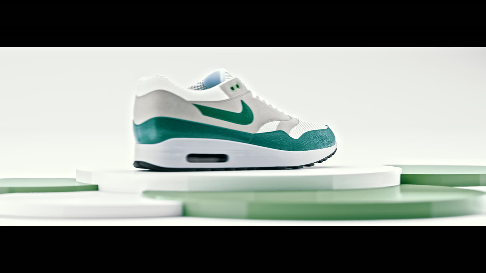 Nike Air Max en tres cuartos